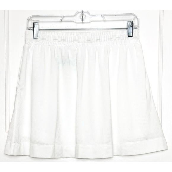 GANNI X PRINCE Graphic Logo Elastic Drawstring Waist Pull On Tennis Skirt S - Picture 9 of 13